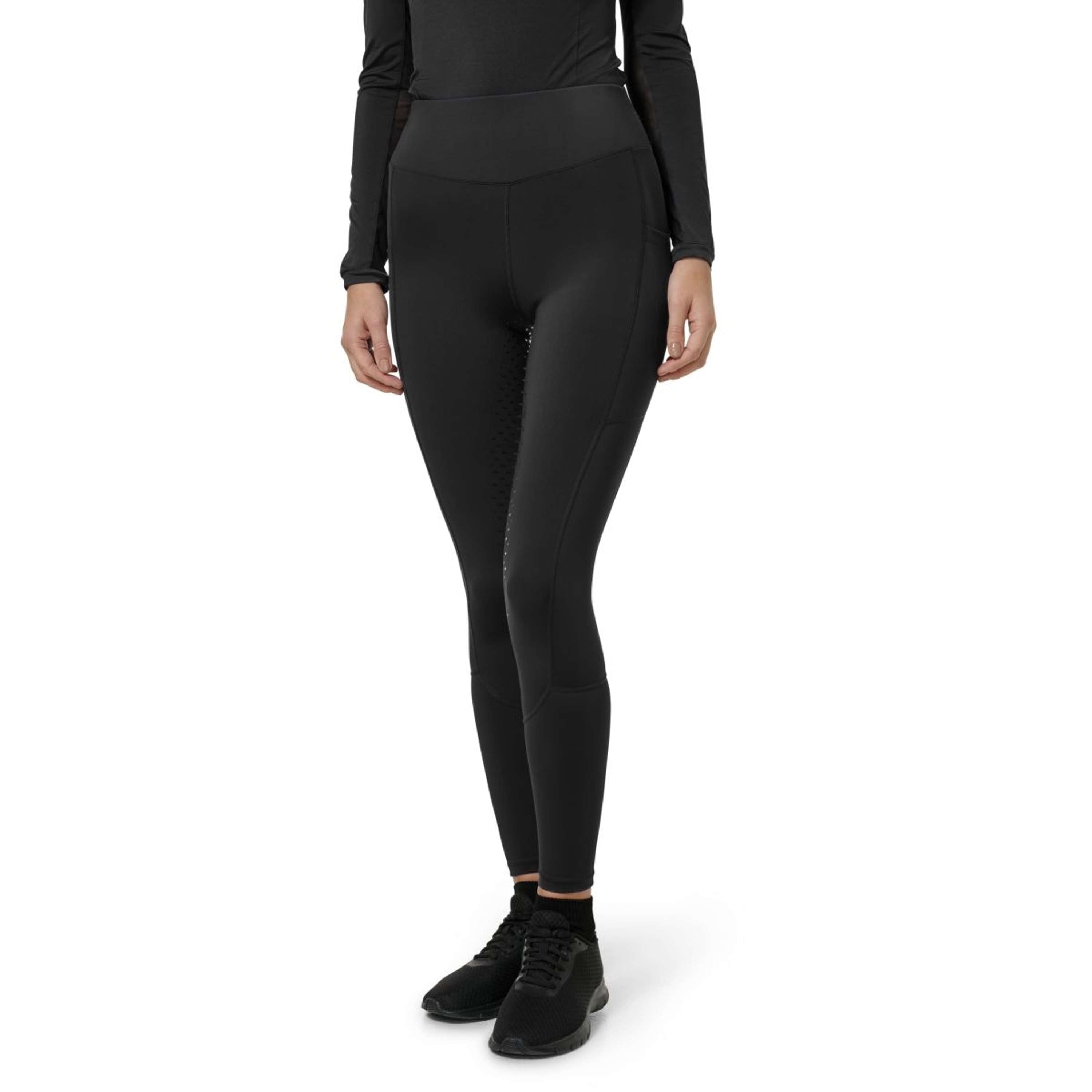 Equestrian Stockholm Riding Legging Movement Dressage All Black