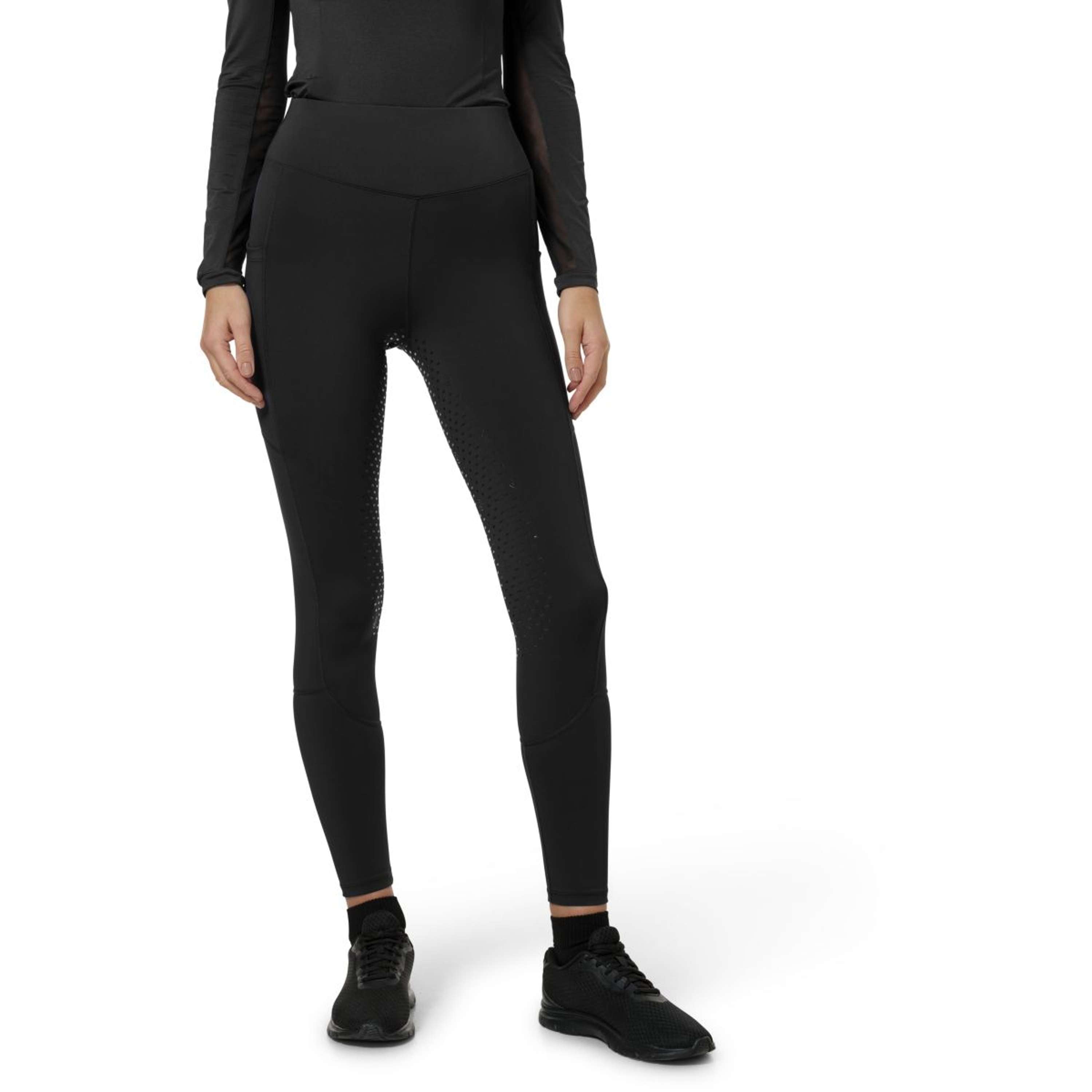 Equestrian Stockholm Riding Legging Movement Dressage All Black