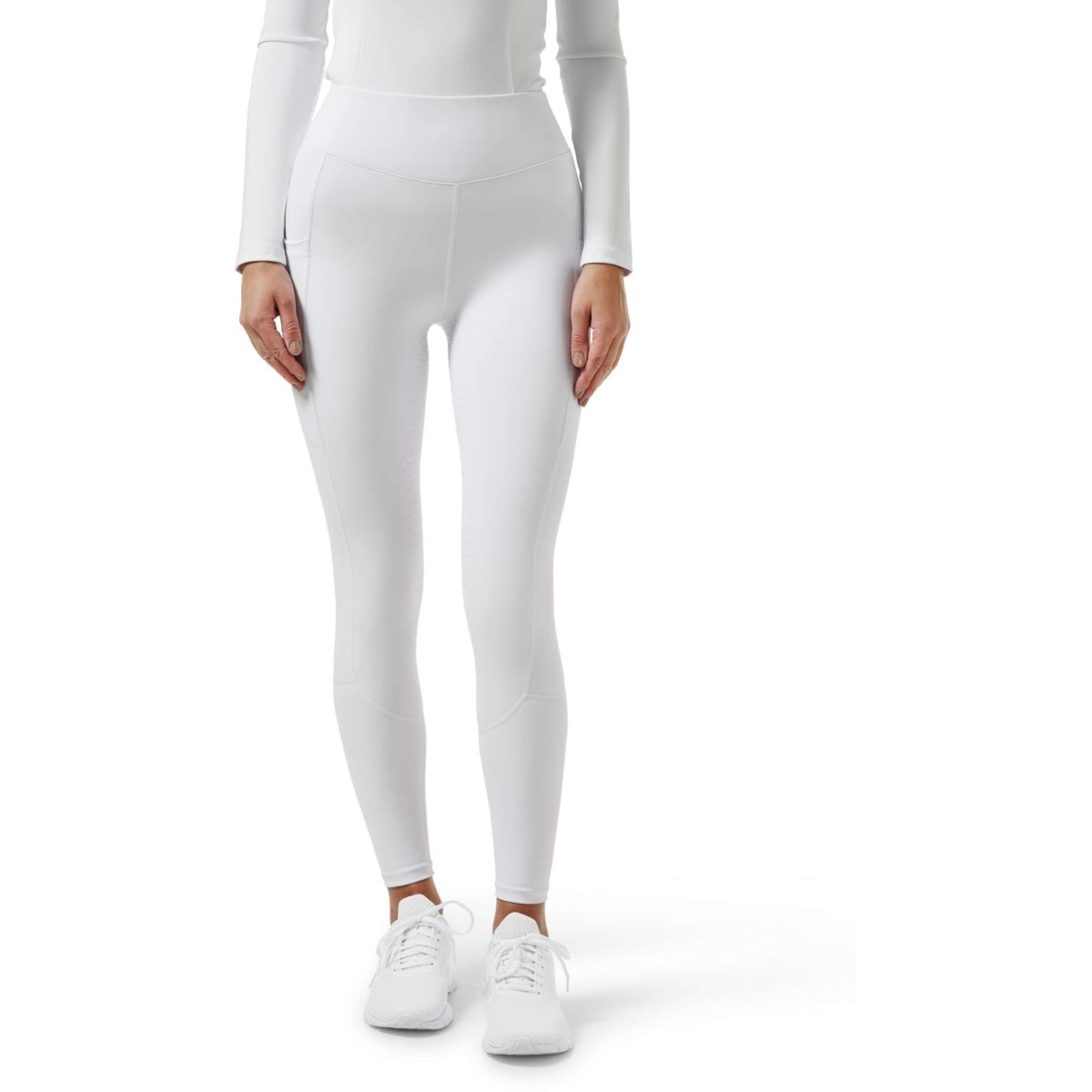 Equestrian Stockholm Riding Legging Movement Dressage White