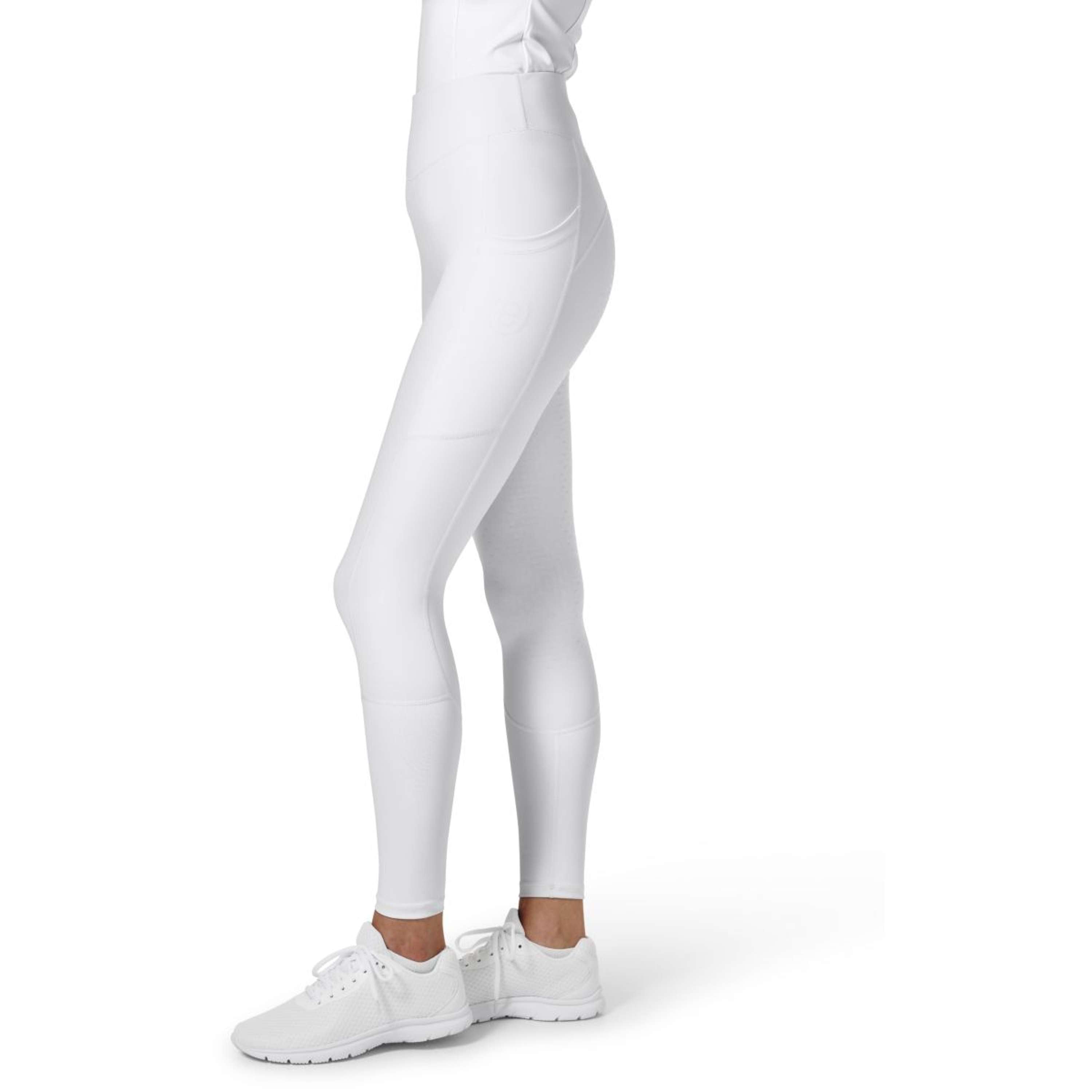 Equestrian Stockholm Riding Legging Movement Dressage White