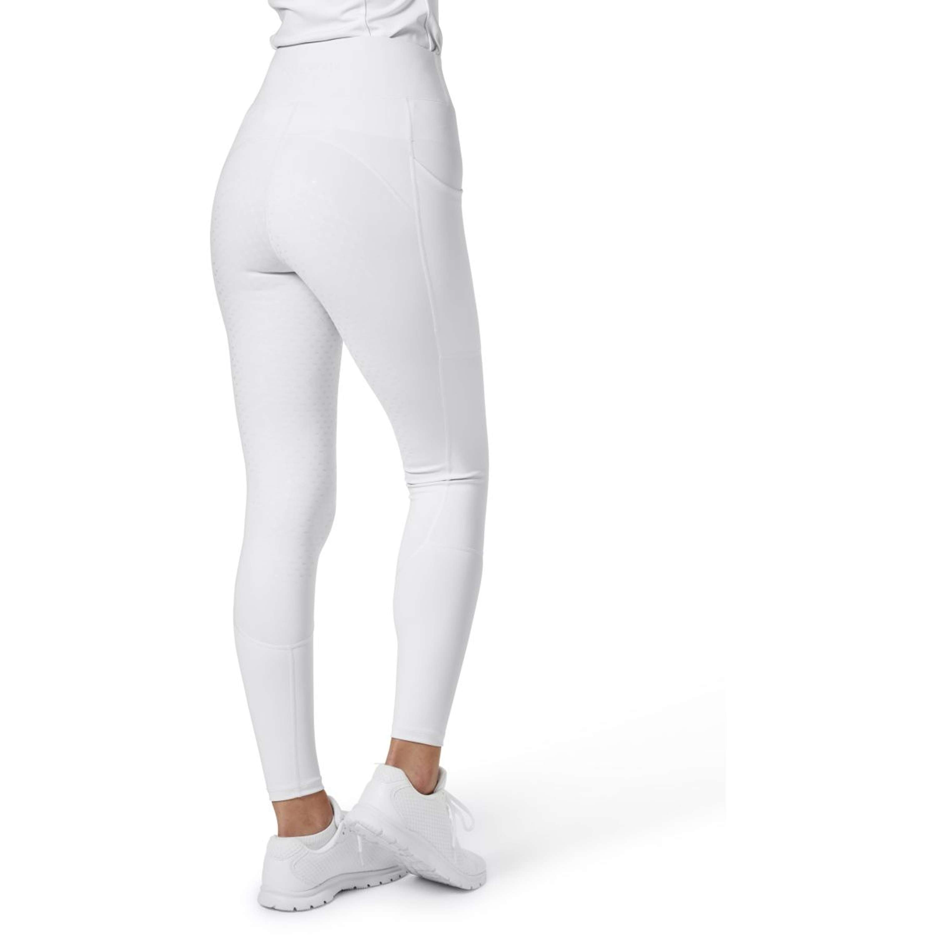 Equestrian Stockholm Riding Legging Movement Dressage White