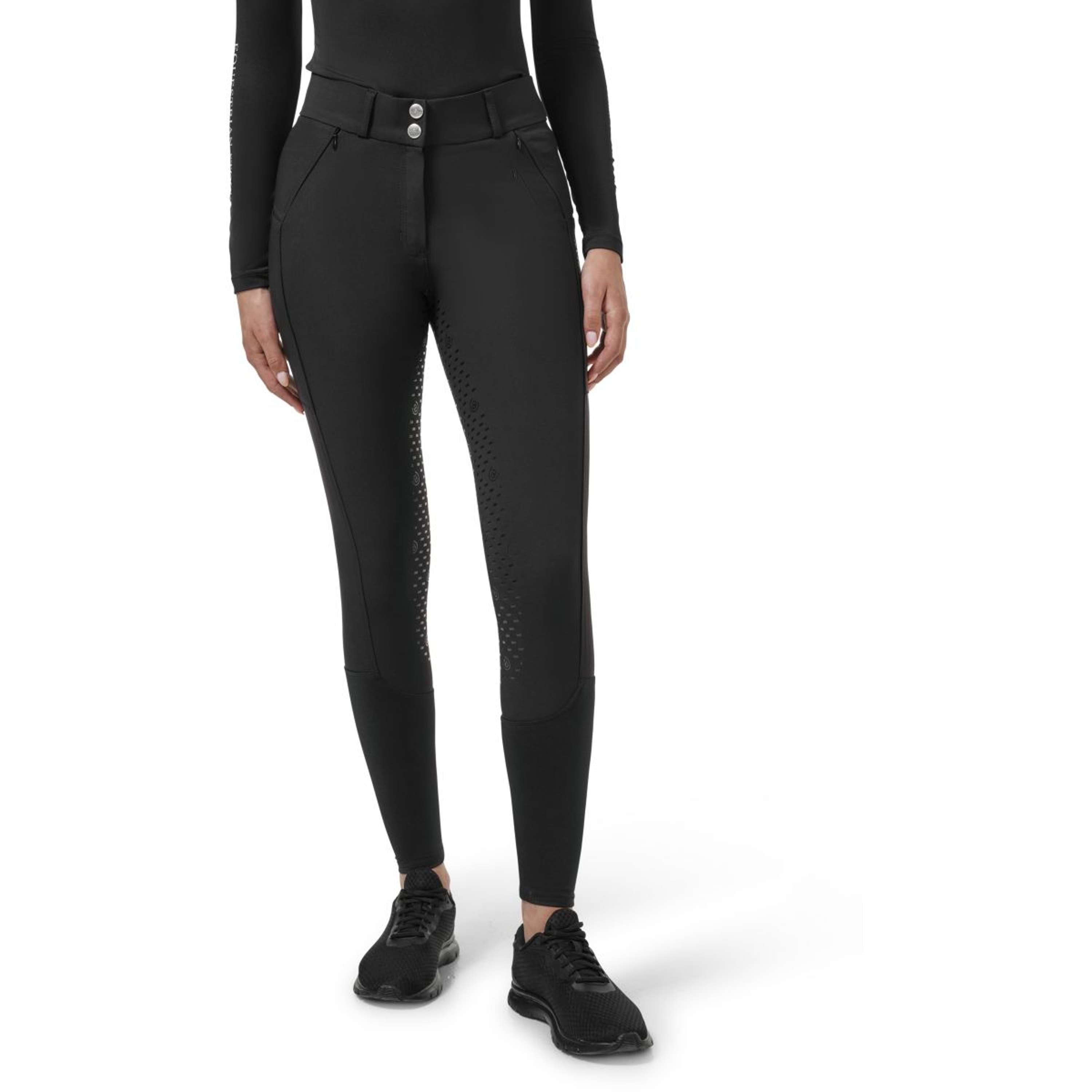 Equestrian Stockholm Breeches Elite Dressage Black