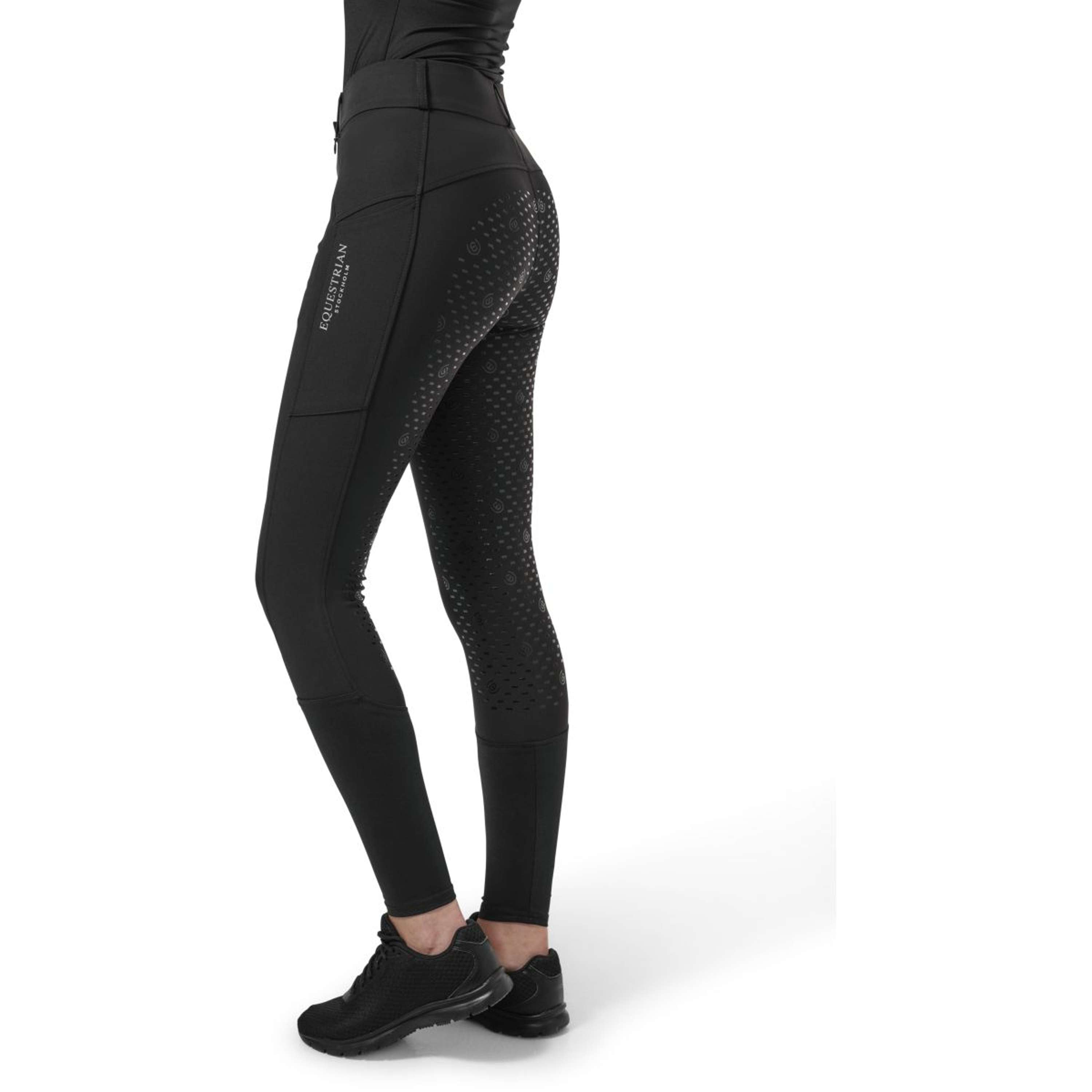 Equestrian Stockholm Breeches Elite Dressage Black