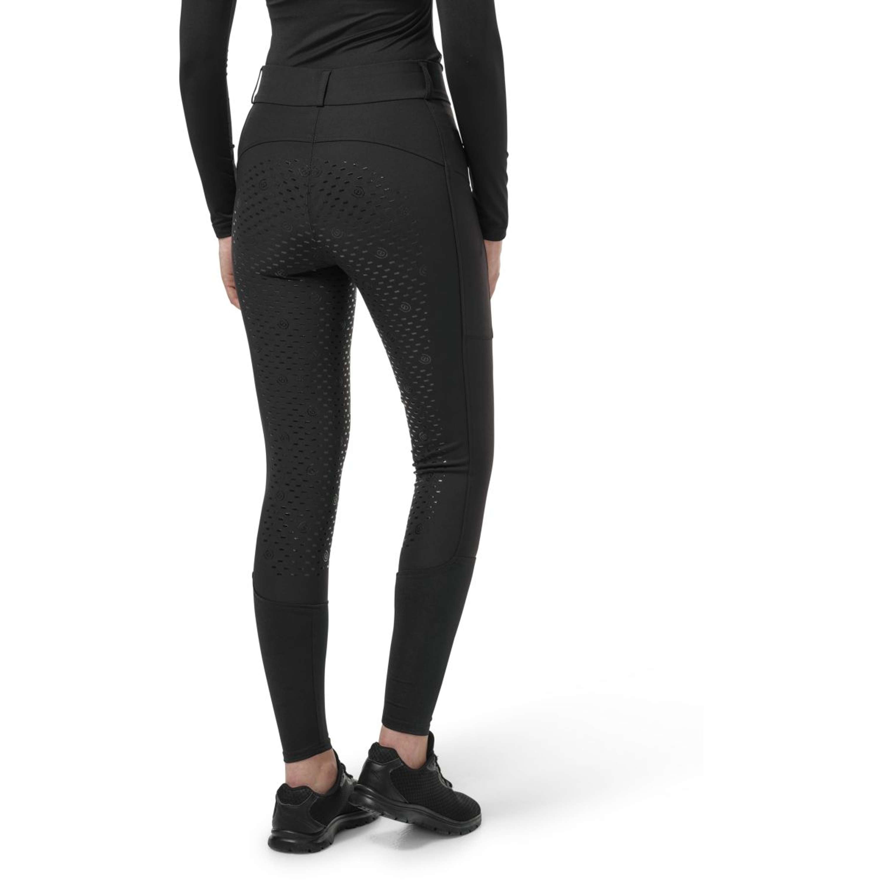 Equestrian Stockholm Breeches Elite Dressage Black