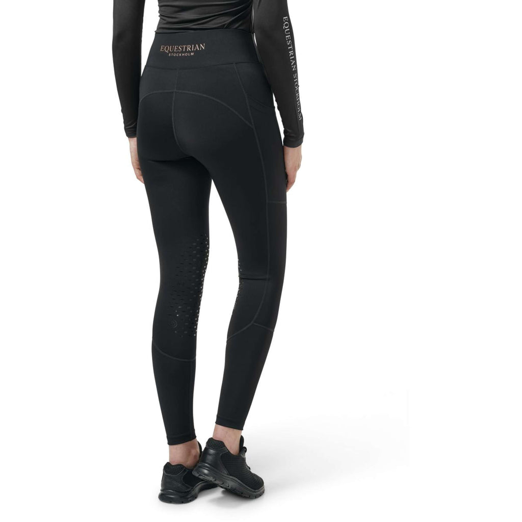 Equestrian Stockholm Riding Legging Movement Jump All Black