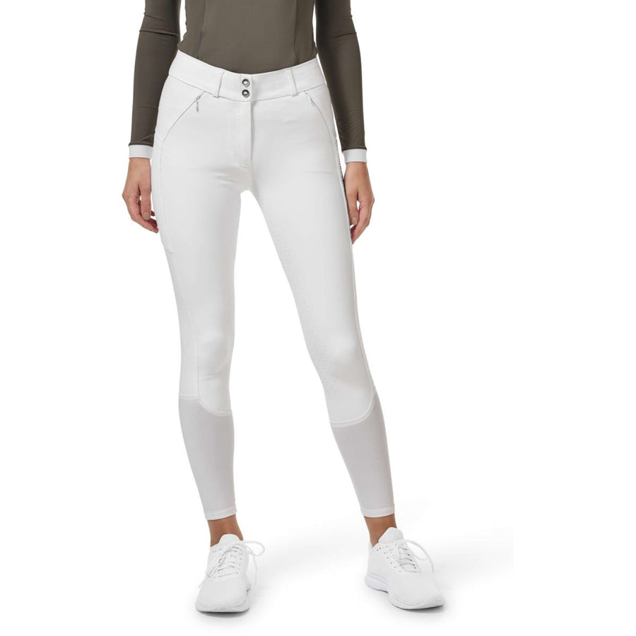 Equestrian Stockholm Breeches Elite Dressage White