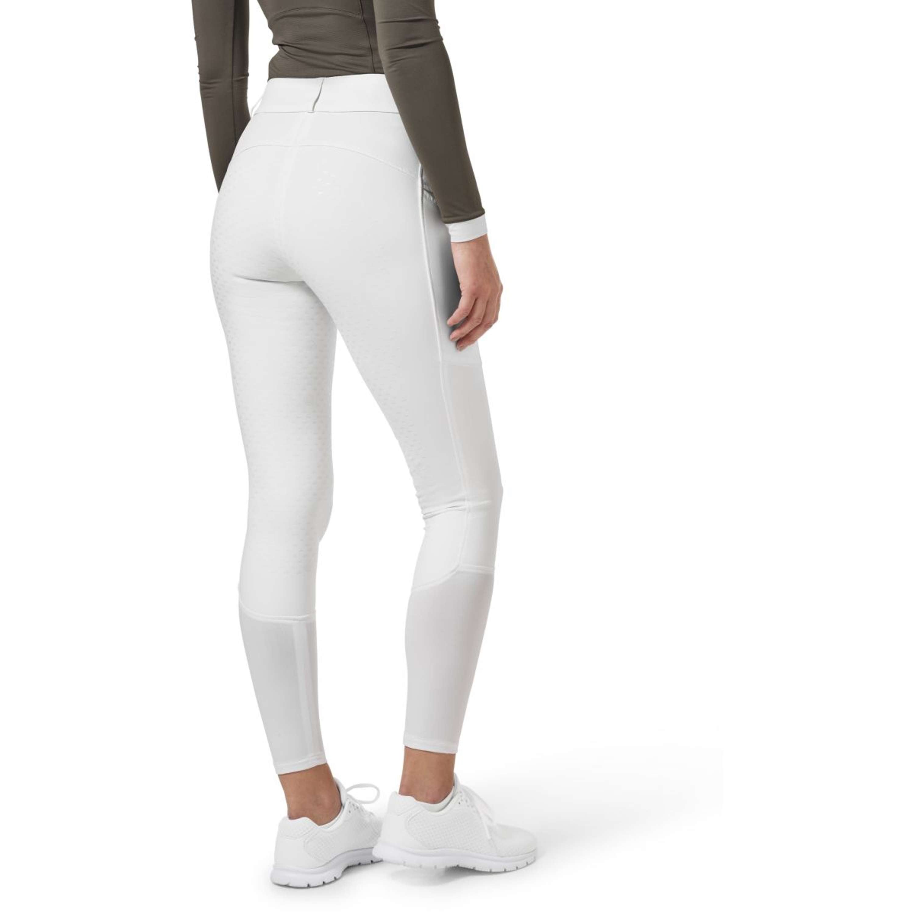 Equestrian Stockholm Breeches Elite Dressage White