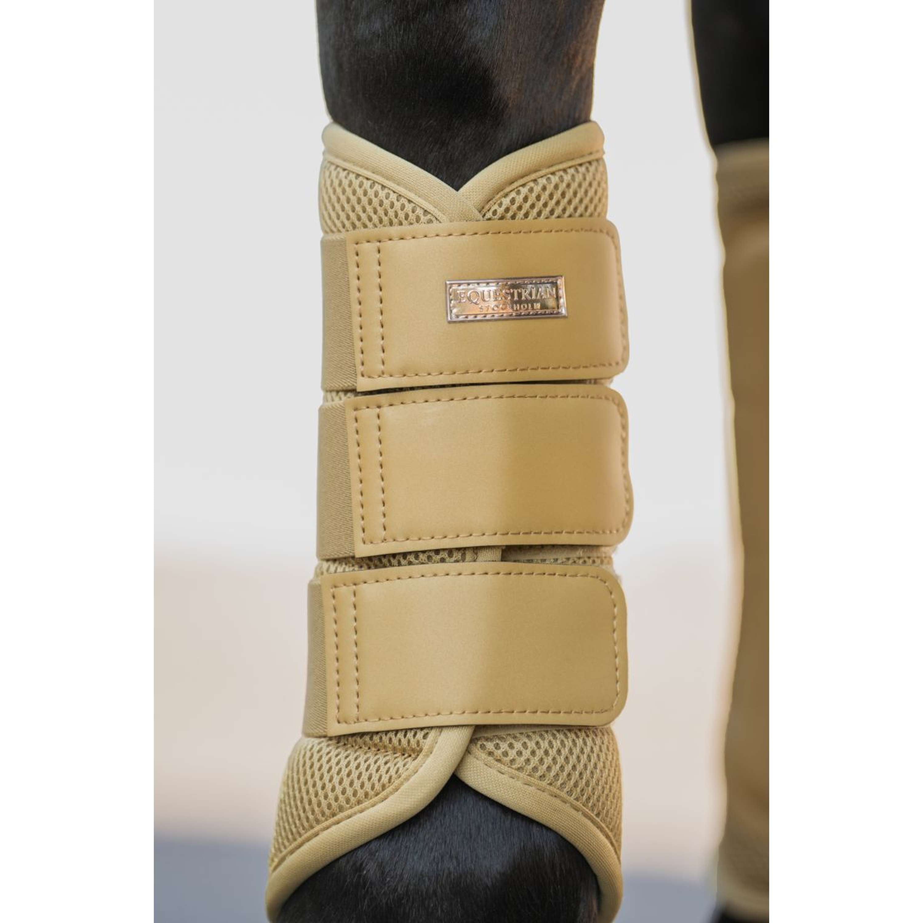 Equestrian Stockholm Leg Protectors Classic Mesh Midsummer Glow