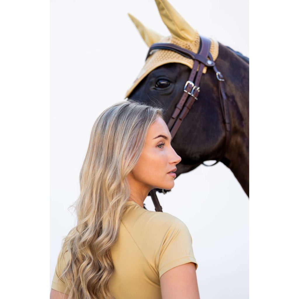 Equestrian Stockholm Ear Bonnet Modern Midsummer Glow