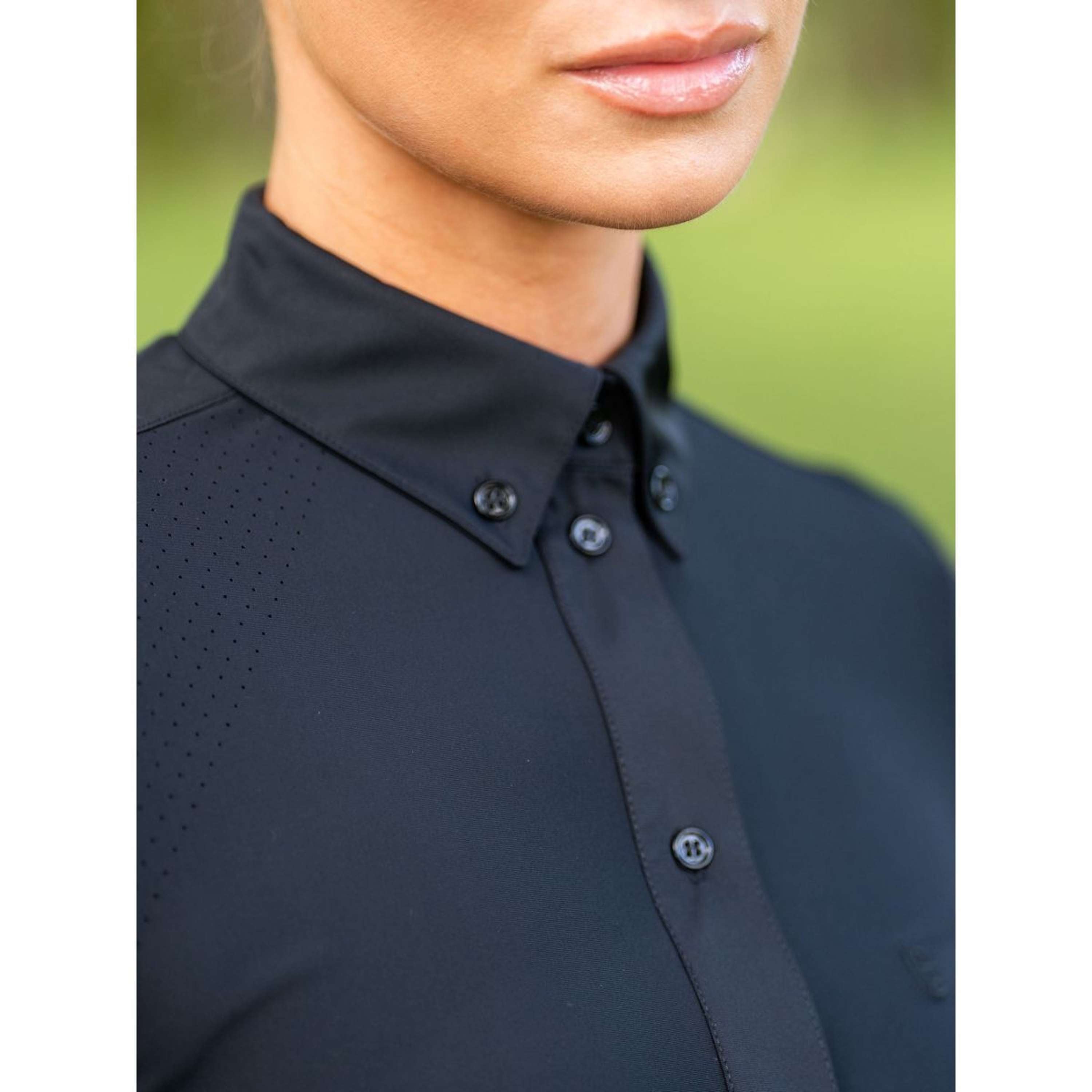 Equestrian Stockholm Competition Shirt Performance Black