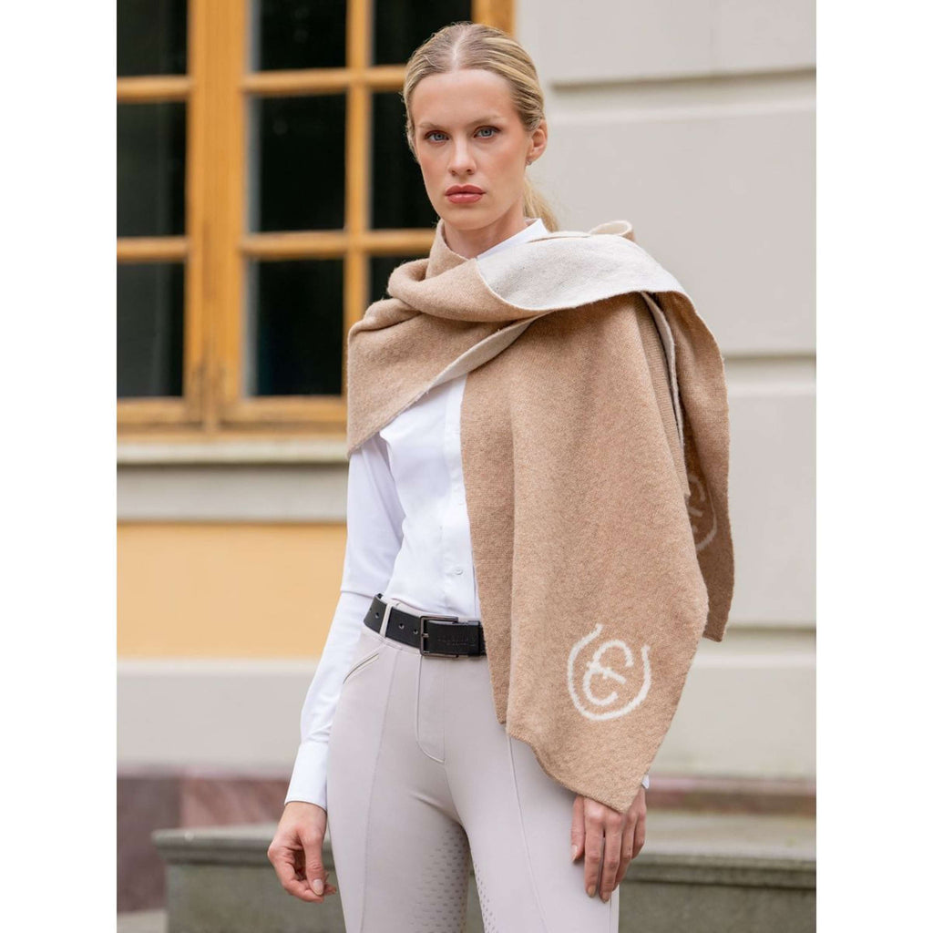 Equestrian Stockholm Scarf Woven Sand