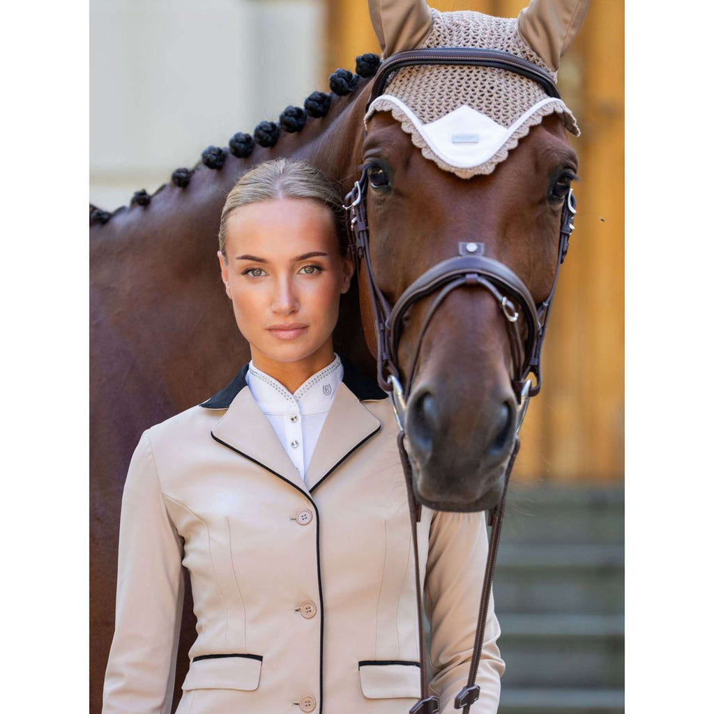 Equestrian Stockholm Ear Bonnet Sand