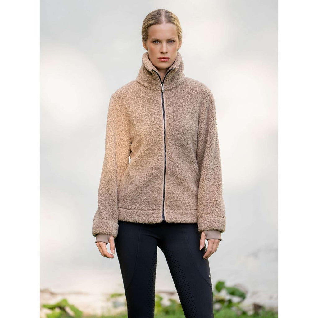 Equestrian Stockholm Fleece Jacket Sand
