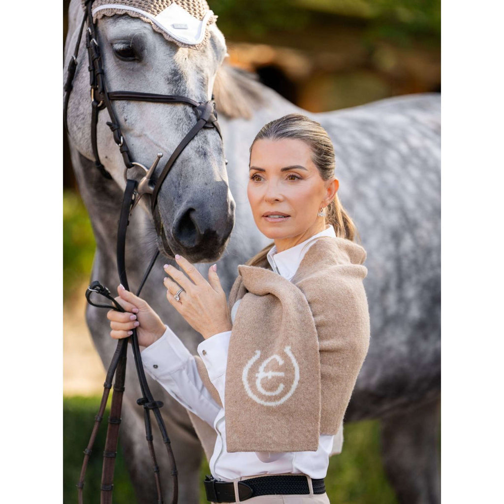 Equestrian Stockholm Scarf Woven Sand