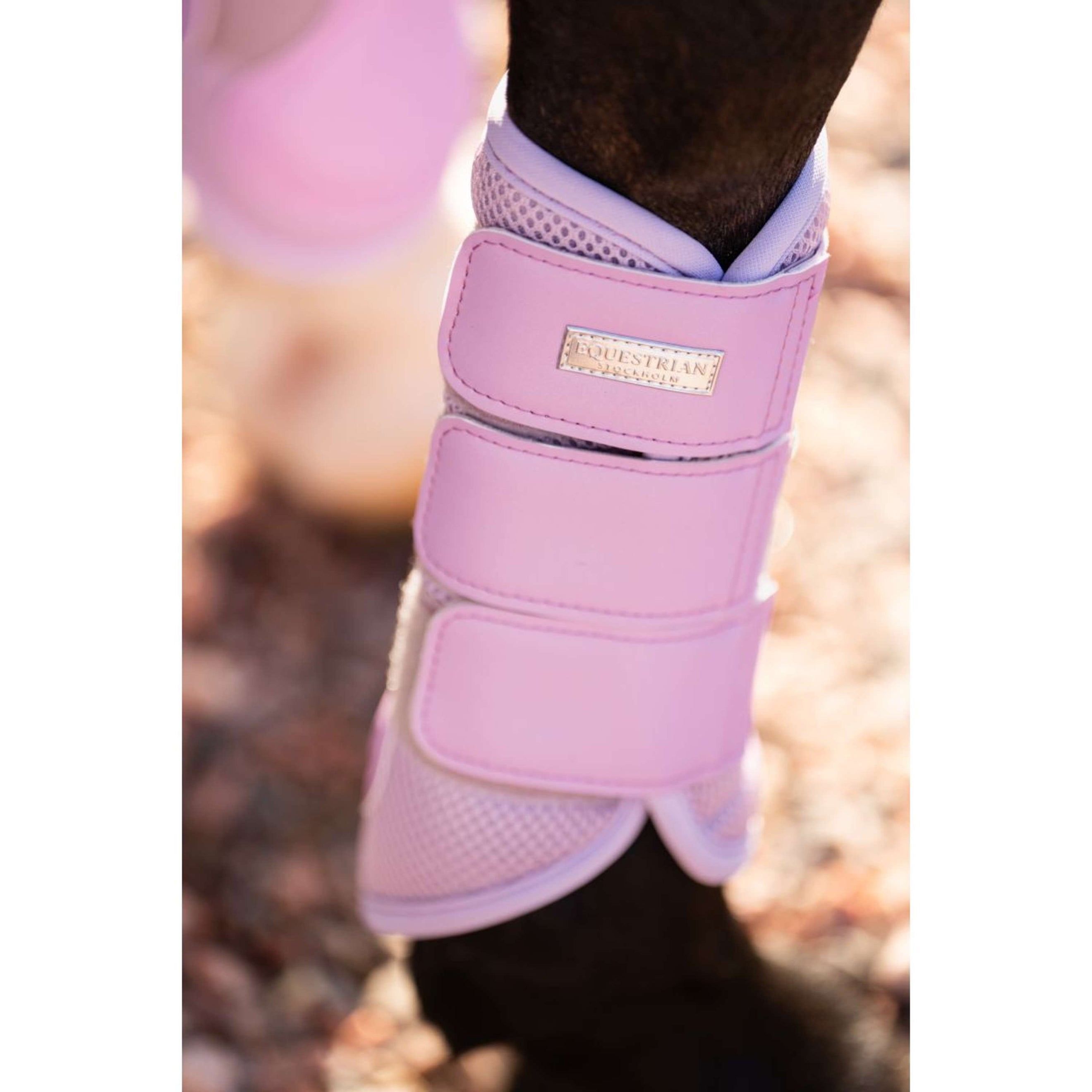 Equestrian Stockholm Leg Protectors Classic Mesh Lavender Equestrian Stockholm Leg Protectors Classic Mesh Lavender