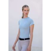 Equestrian Stockholm Shirt Dynamic Short Sleeve Ice Blue