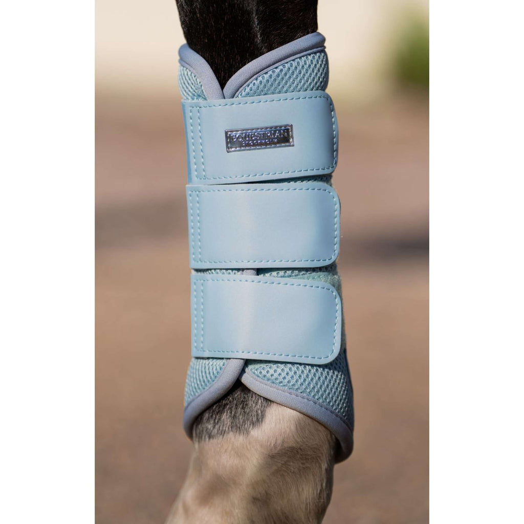 Equestrian Stockholm Leg Protectors Classic Mesh Ice Blue