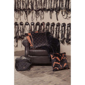 Eskadron PillowcaseHeritage Velvet Black/Almond