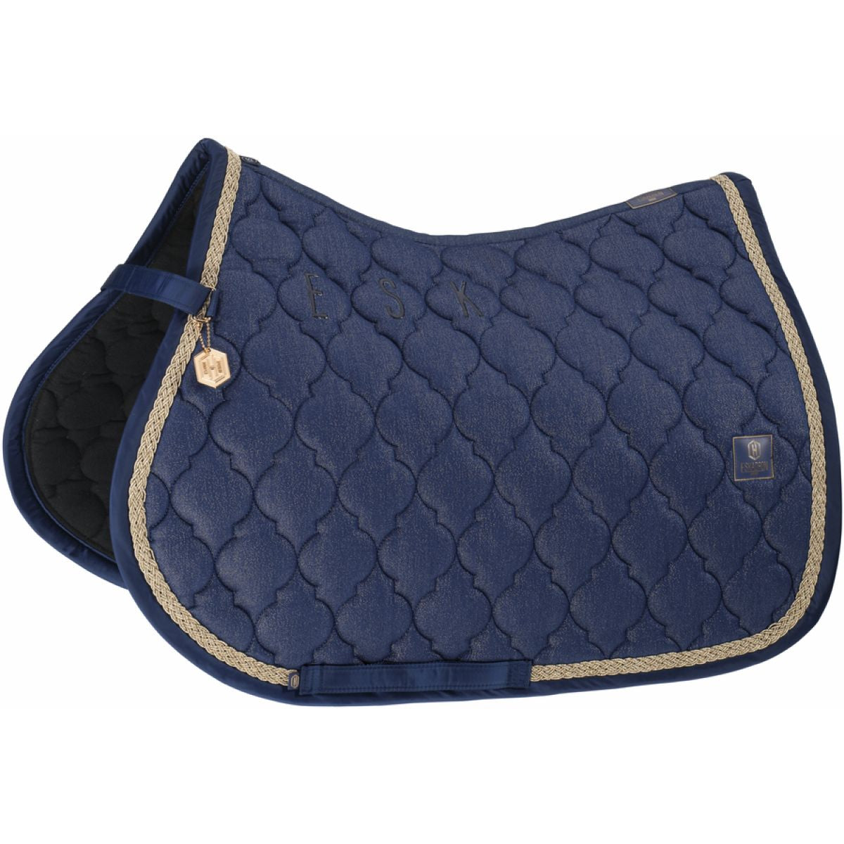 Eskadron SaddlepadHeritage Cotton Glitter General Purpose True Blue