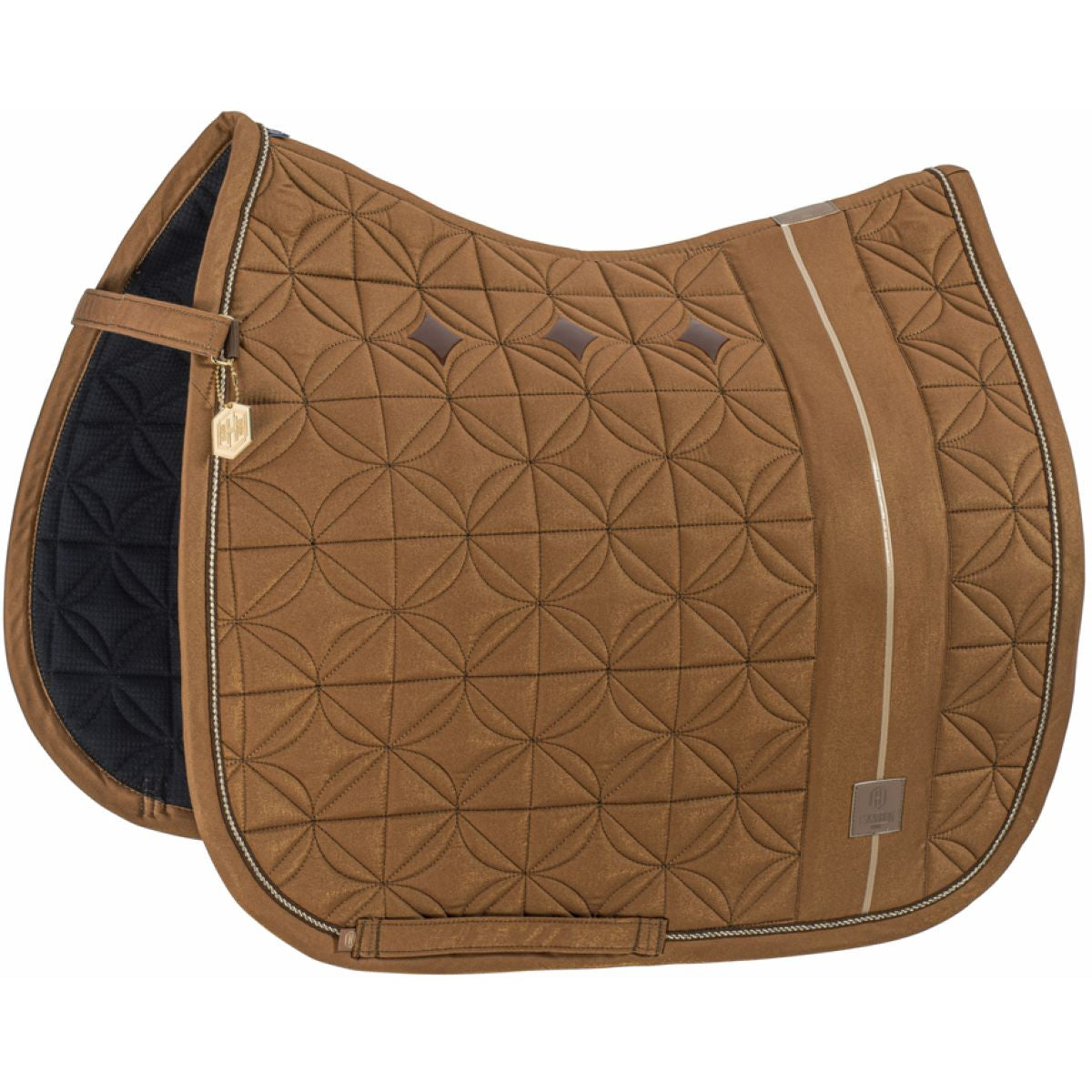 Eskadron SaddlepadHeritage Big Square Glam Dressage Almond