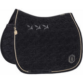 Eskadron SaddlepadHeritage Velour Emblem Dressage Black