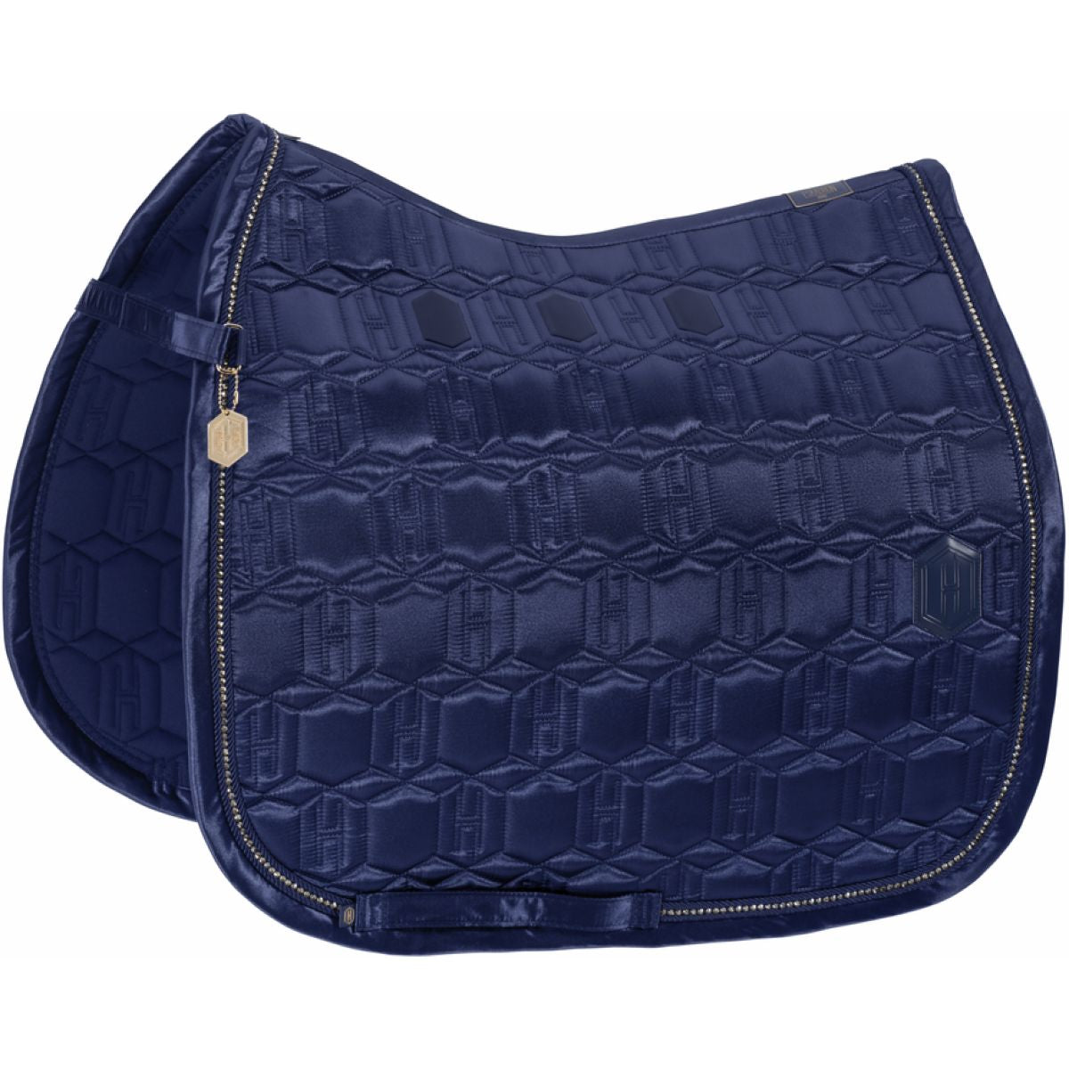 Eskadron SaddlepadHeritage Satin Crystal Dressage True Blue