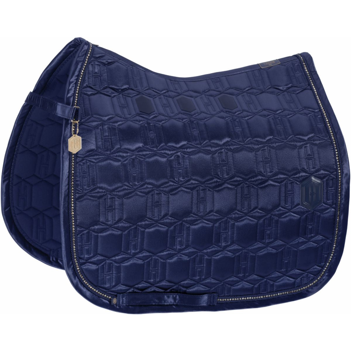 Eskadron SaddlepadHeritage Satin Crystal Shetty General Purpose True Blue