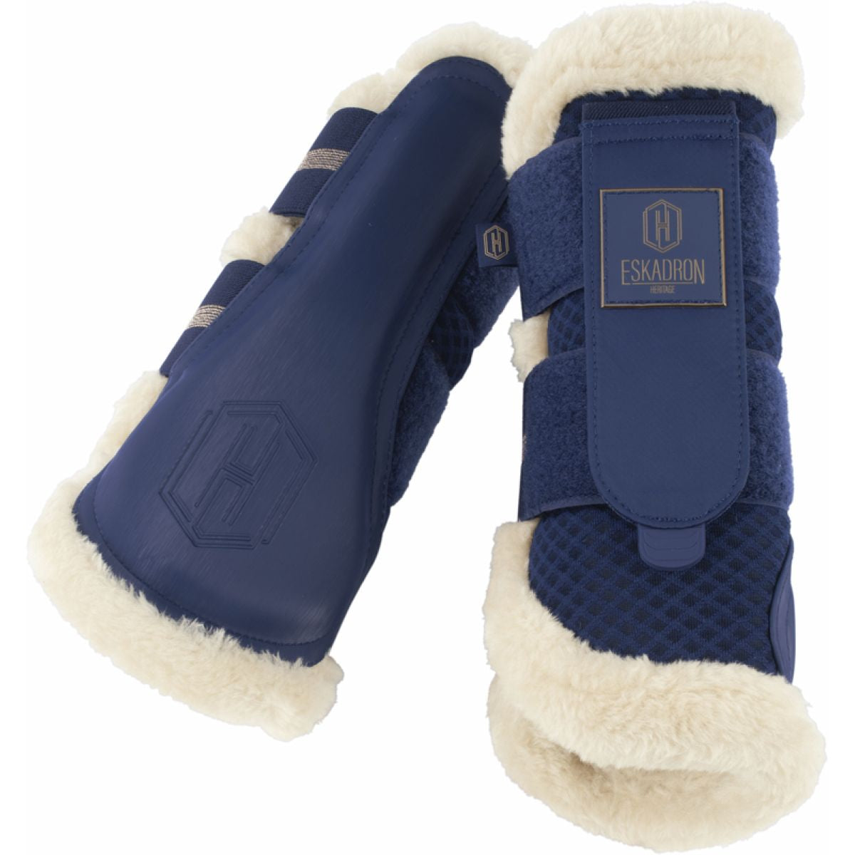 Eskadron Dressage BootsHeritage Mesh Faux Fur True Blue