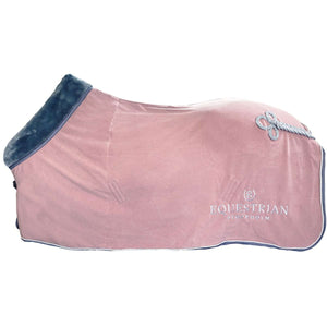 Equestrian Stockholm Fleece Rug Fur Pink