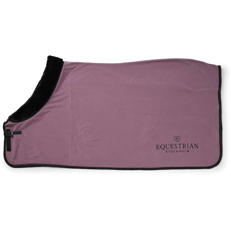 Equestrian Stockholm Fleece Rug Blush