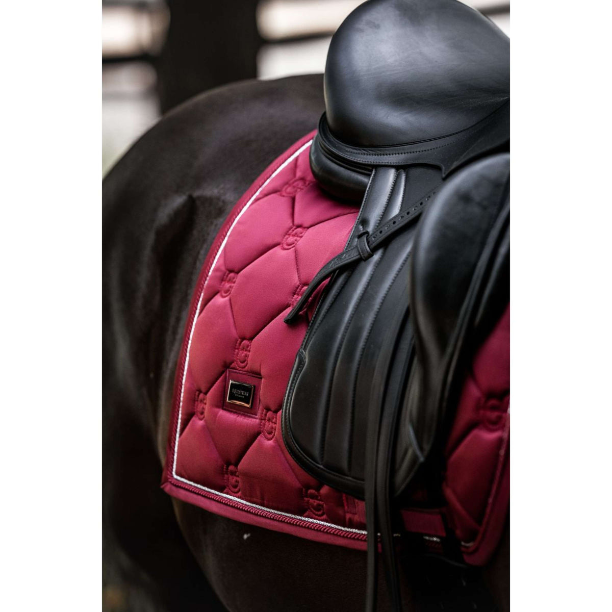 Equestrian Stockholm Saddlepad Dressage Bordeaux