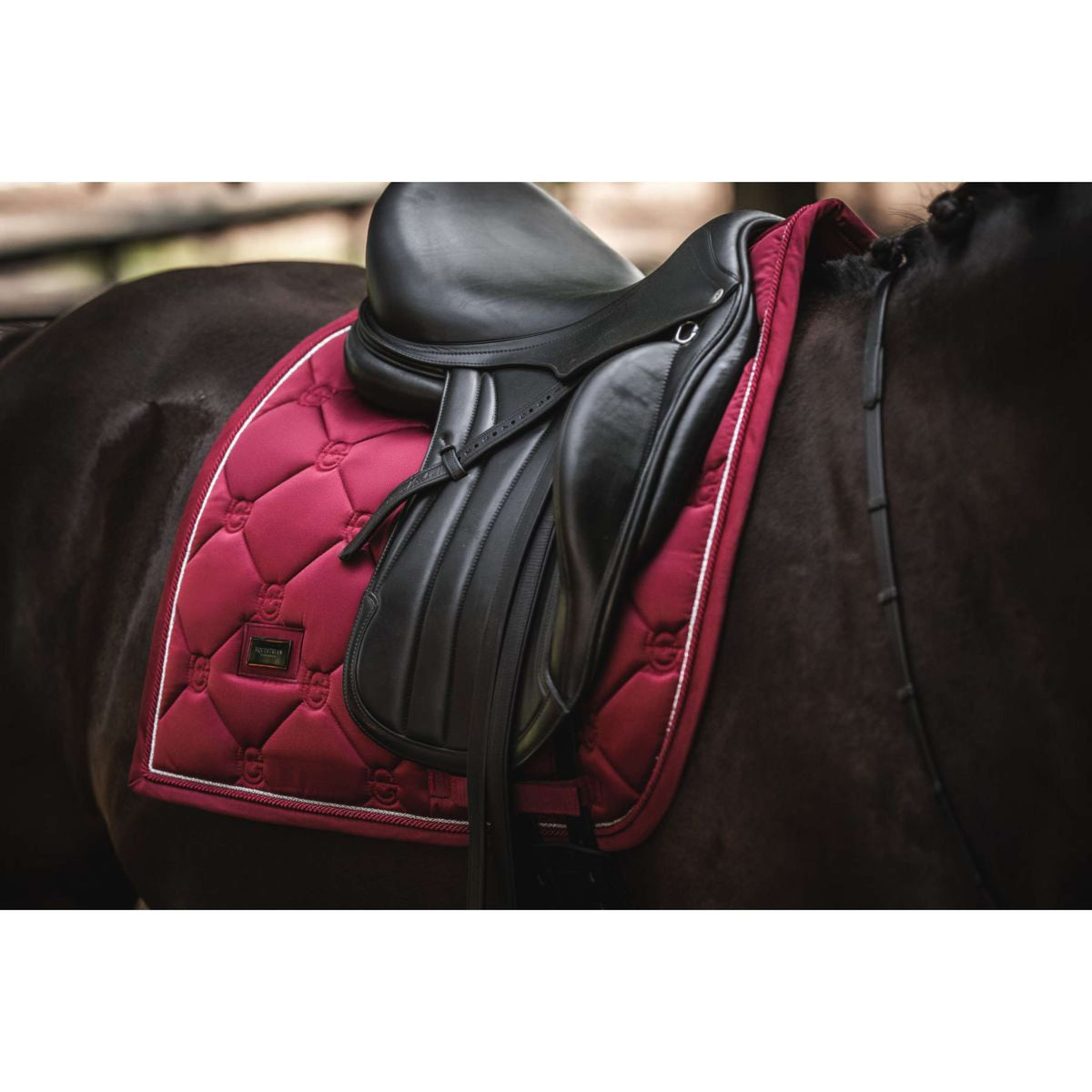 Equestrian Stockholm Saddlepad Dressage Bordeaux