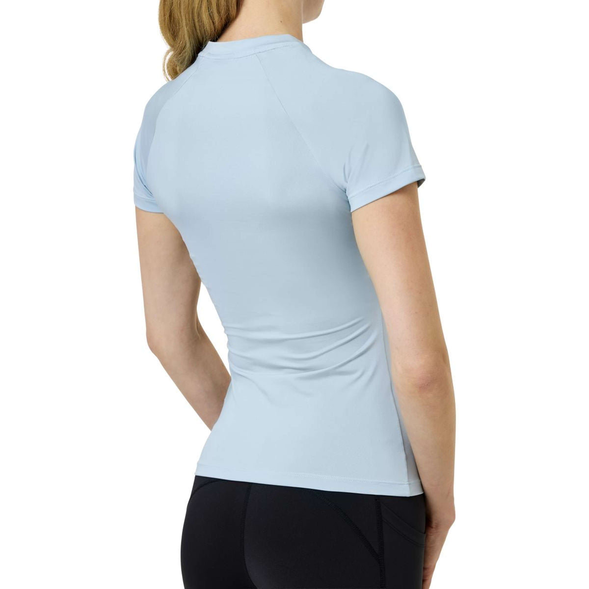 Equestrian Stockholm Shirt Dynamic Short Sleeve Ice Blue