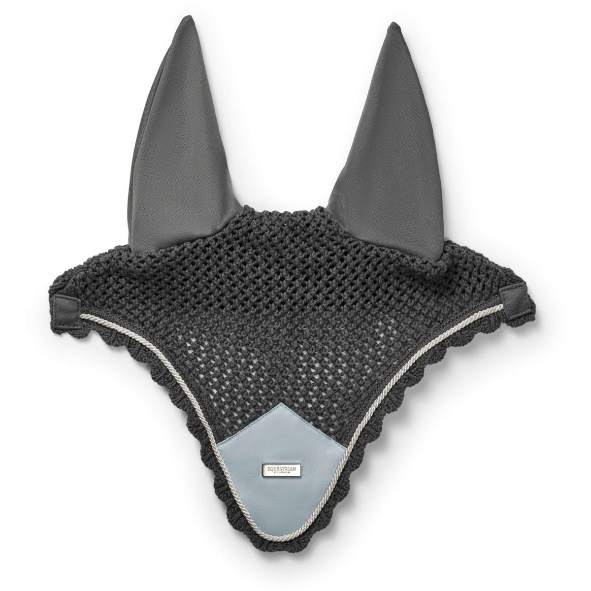 Equestrian Stockholm Ear Bonnet Ice Blue