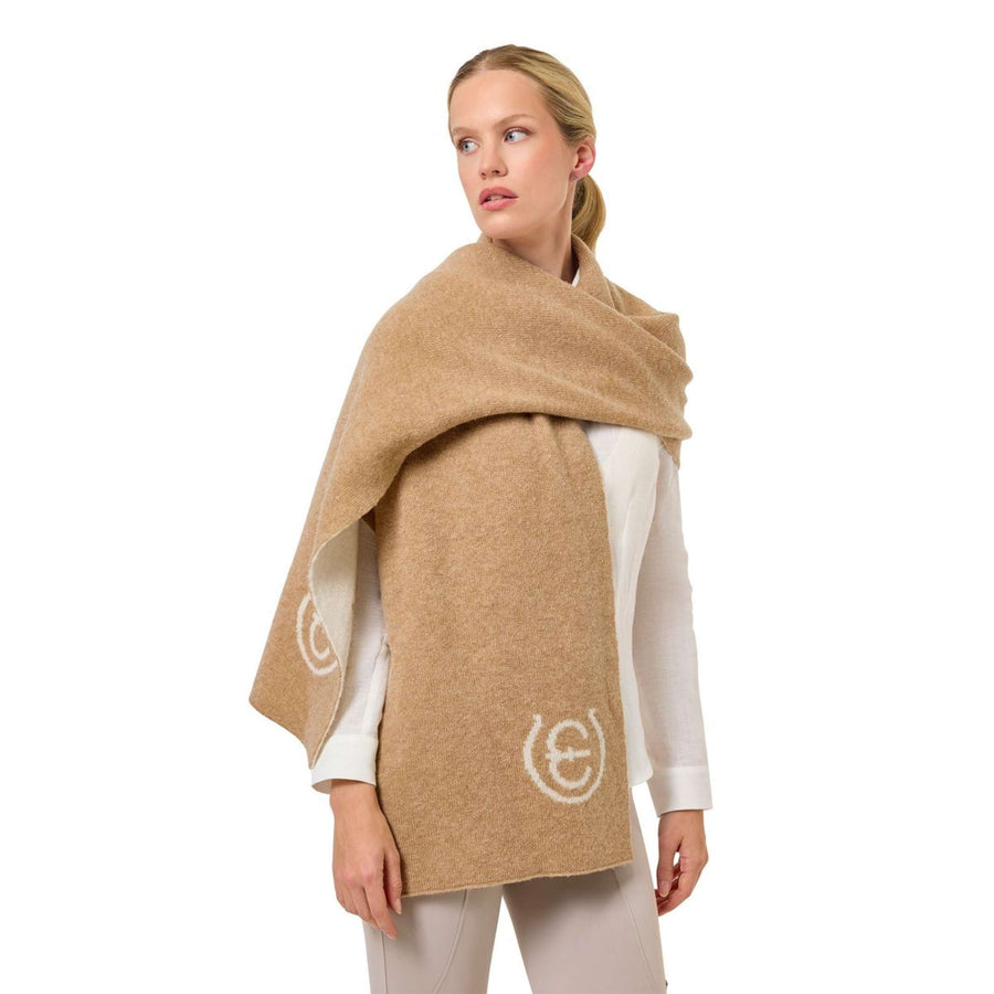 Equestrian Stockholm Scarf Woven Sand