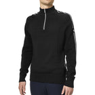 Equestrian Stockholm Knitted Zip Top Men Black
