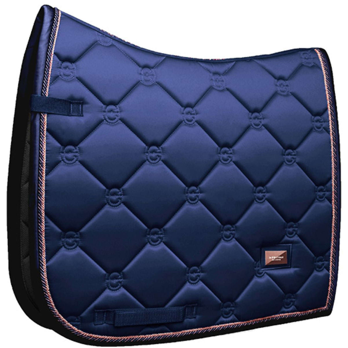 Equestrian Stockholm Saddlepad Dressage Lagoon Blush