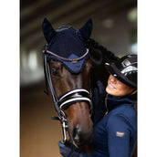 Equestrian Stockholm Ear Bonnet Modern Lagoon Blush