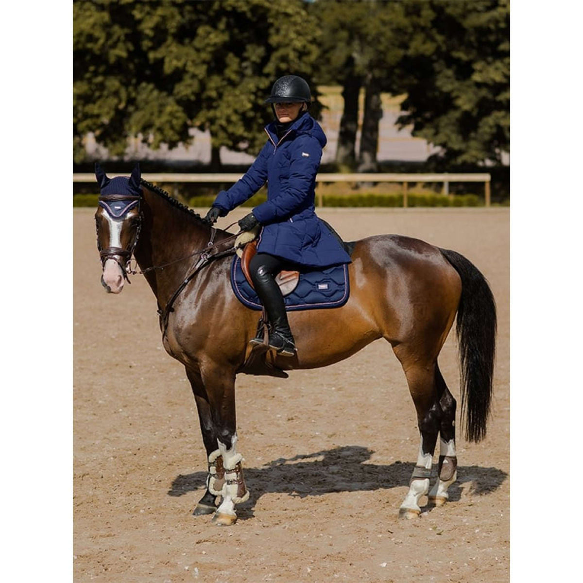 Equestrian Stockholm Saddlepad Jumping Lagoon Blush