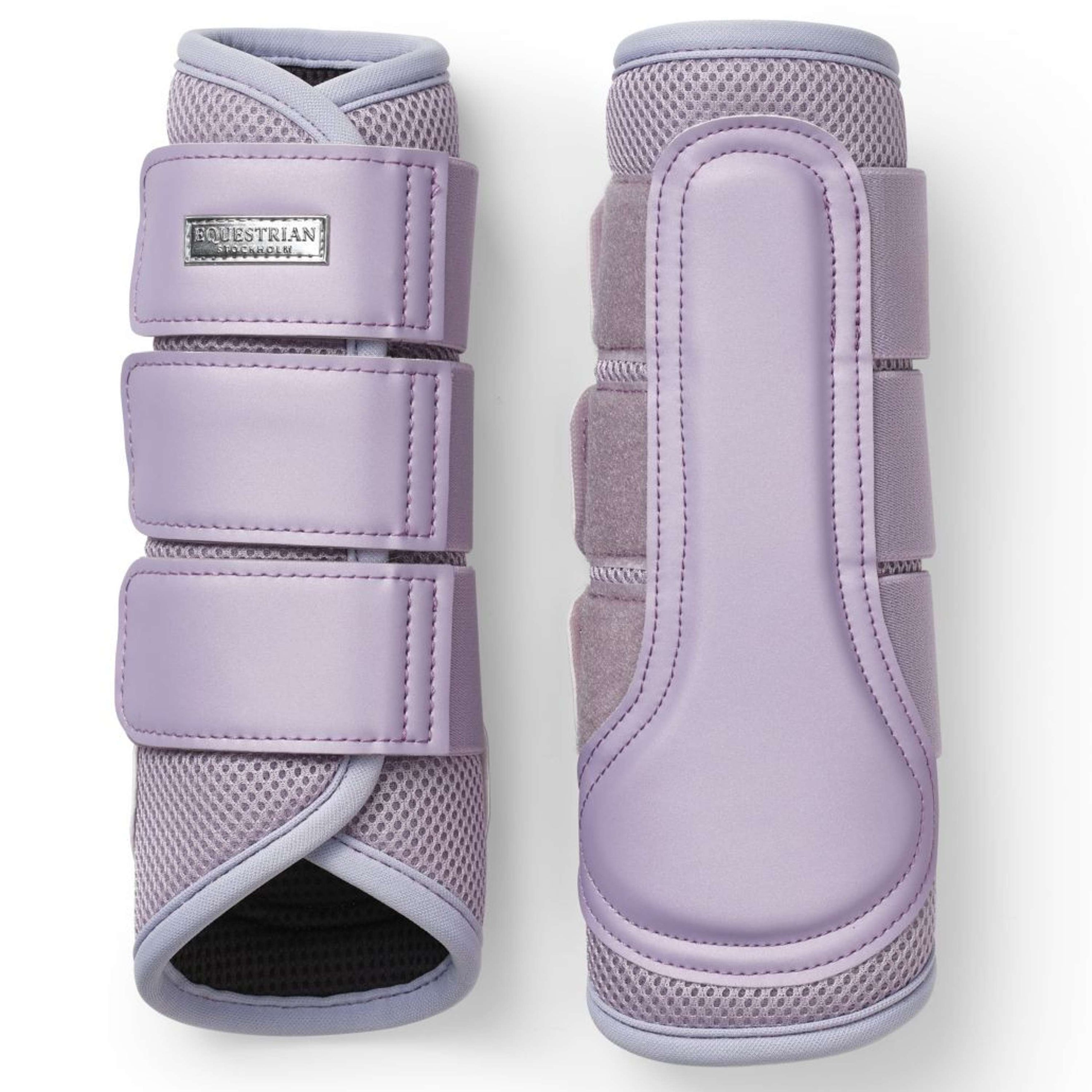 Equestrian Stockholm Leg Protectors Classic Mesh Lavender