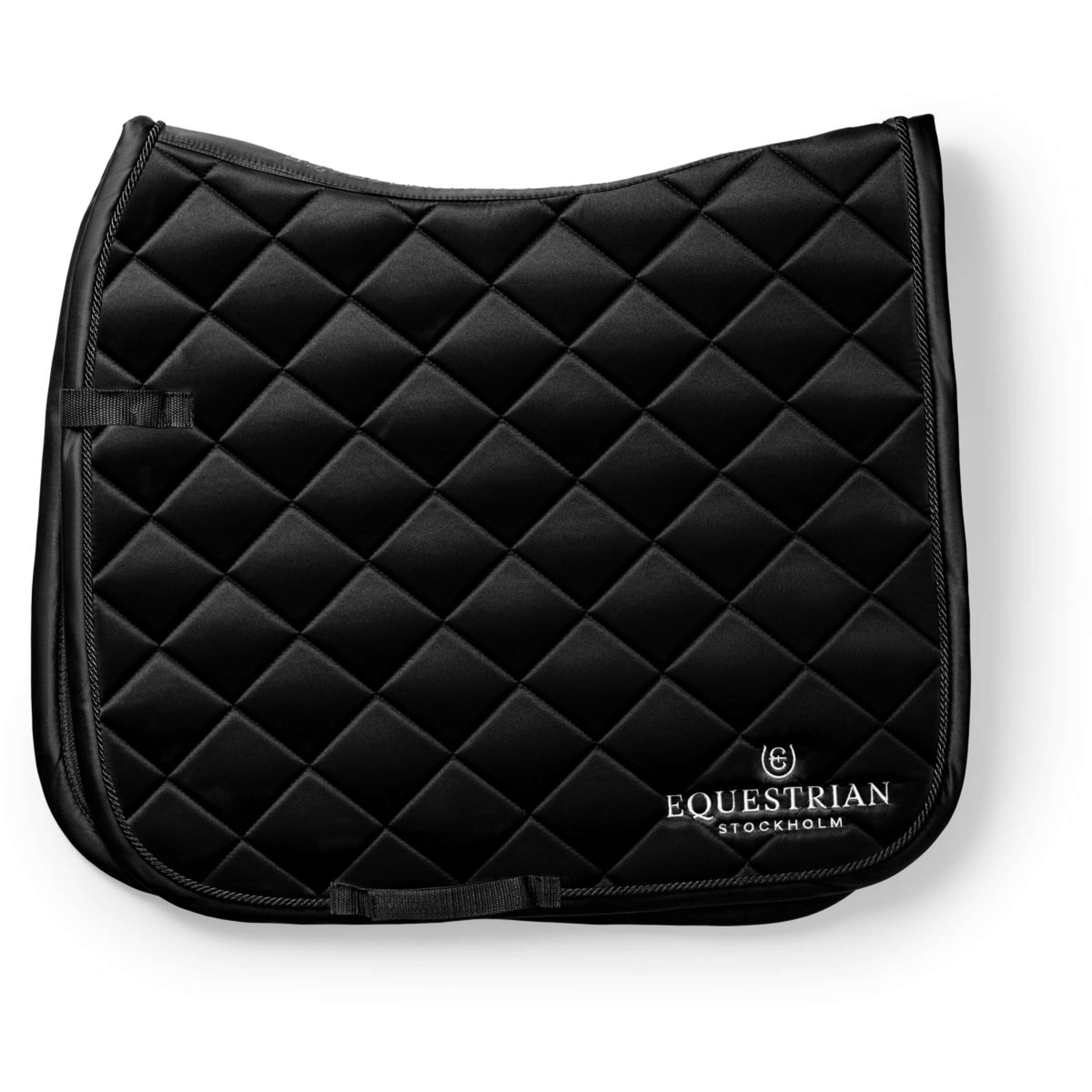 Equestrian Stockholm Saddlepad Line Dressage Black