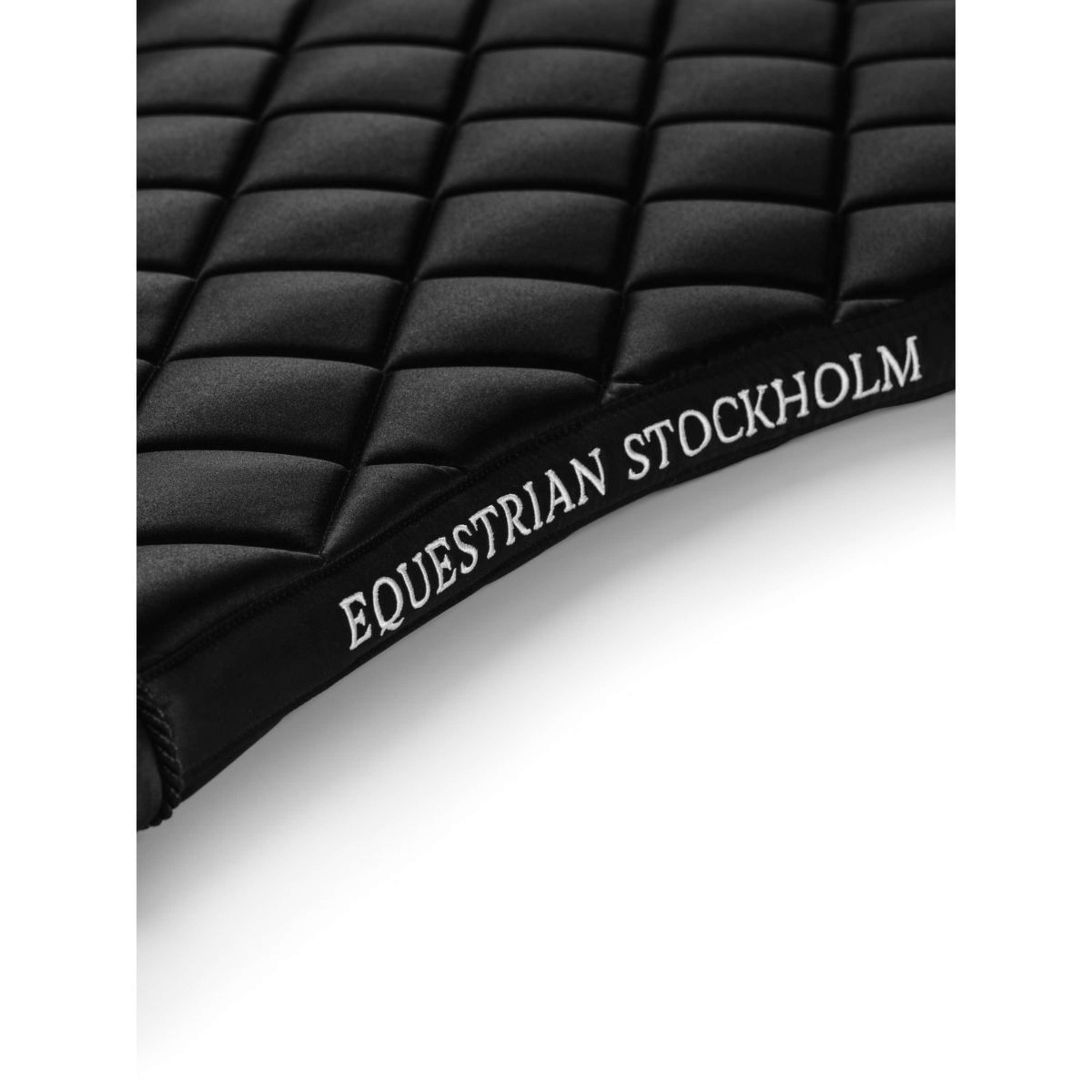 Equestrian Stockholm Saddlepad Line Dressage Black