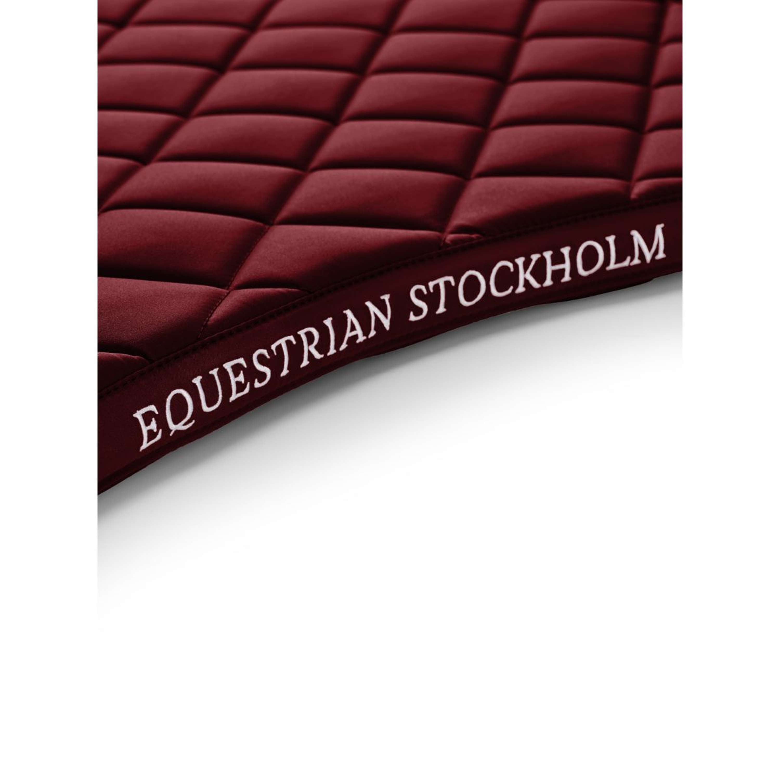 Equestrian Stockholm Saddlepad Line Dressage Bordeaux