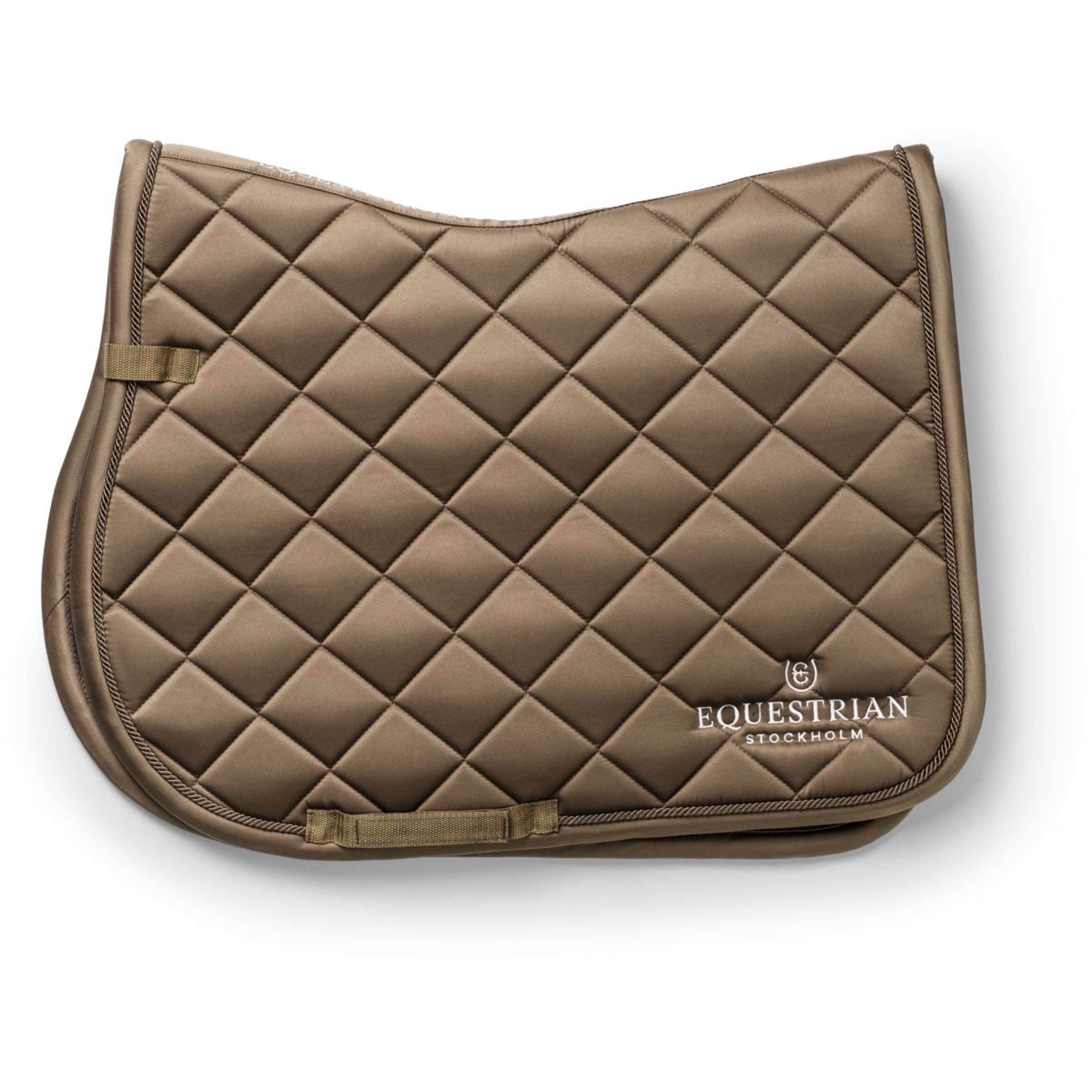Equestrian Stockholm Saddlepad Line Jumping Champagne
