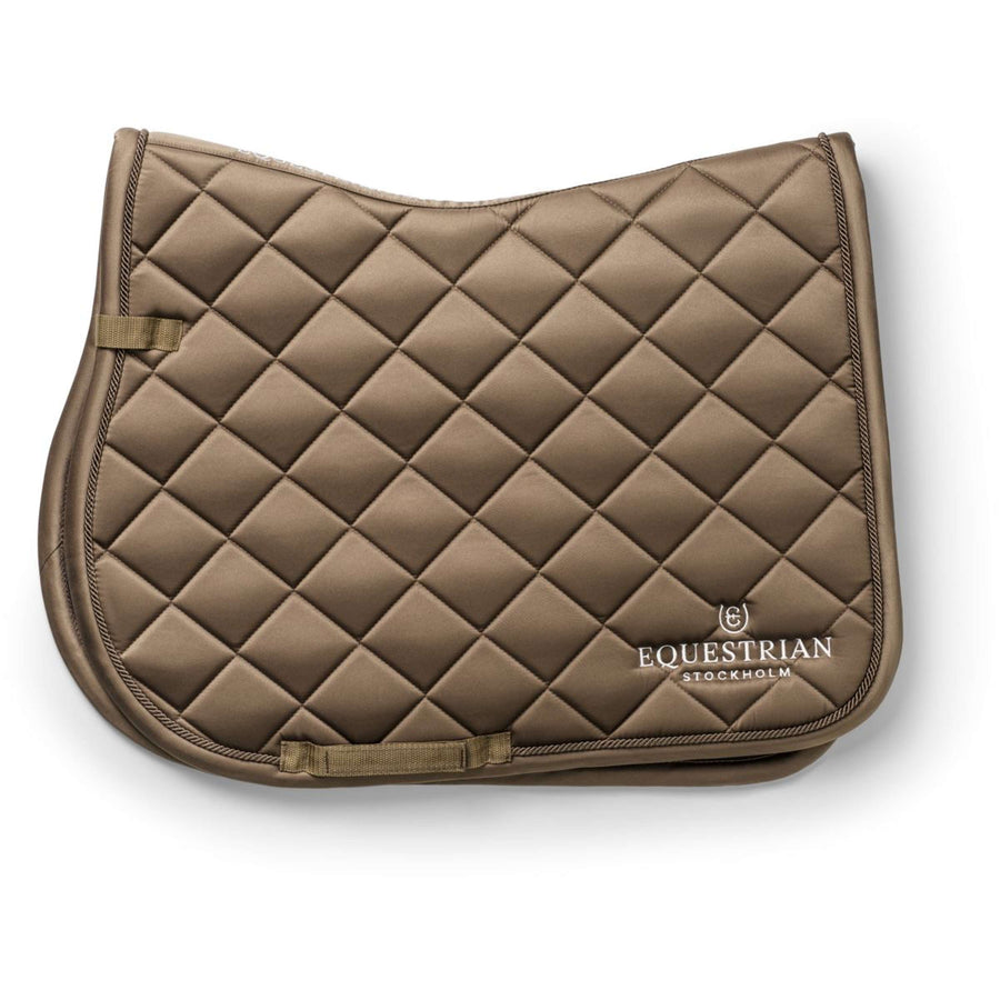 Equestrian Stockholm Saddlepad Line Jumping Champagne
