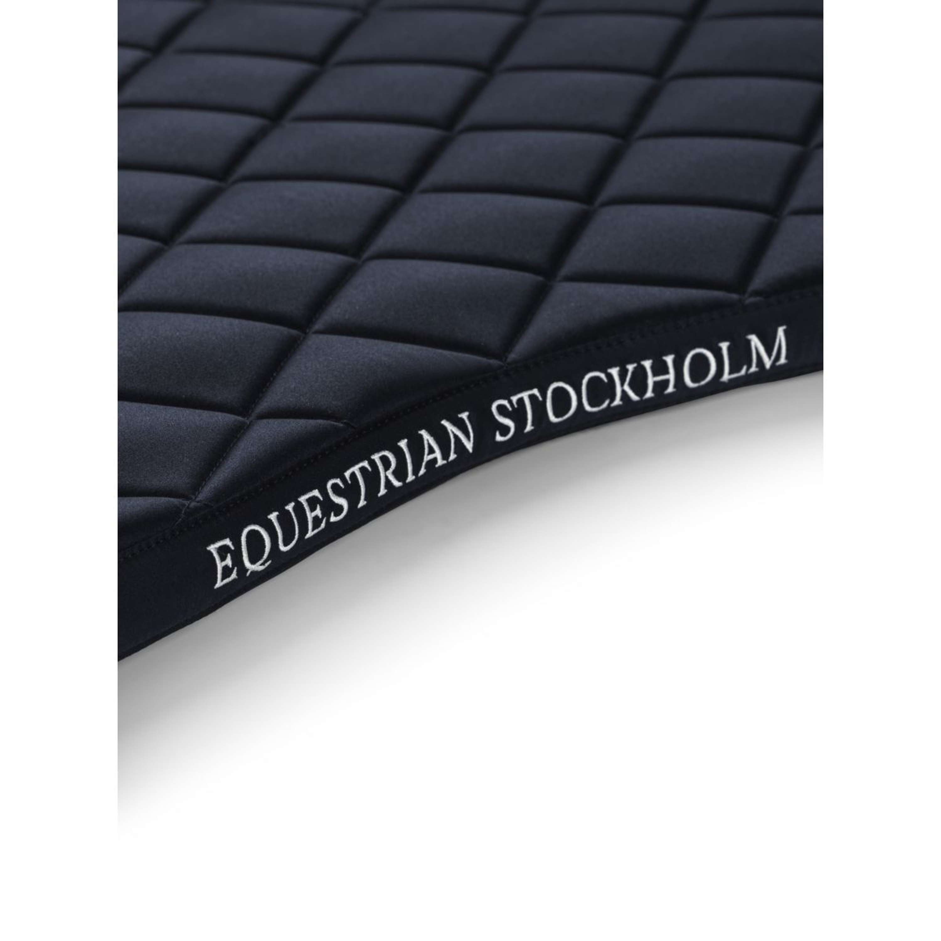 Equestrian Stockholm Saddlepad Line Jumping Navy