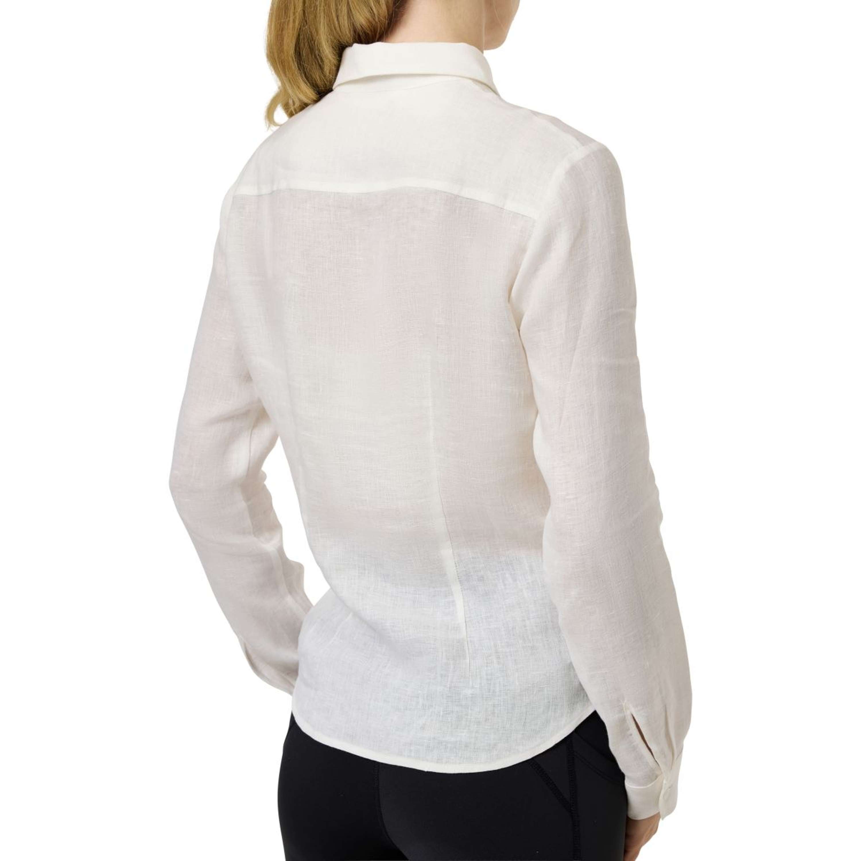 Equestrian Stockholm Shirt Linen White