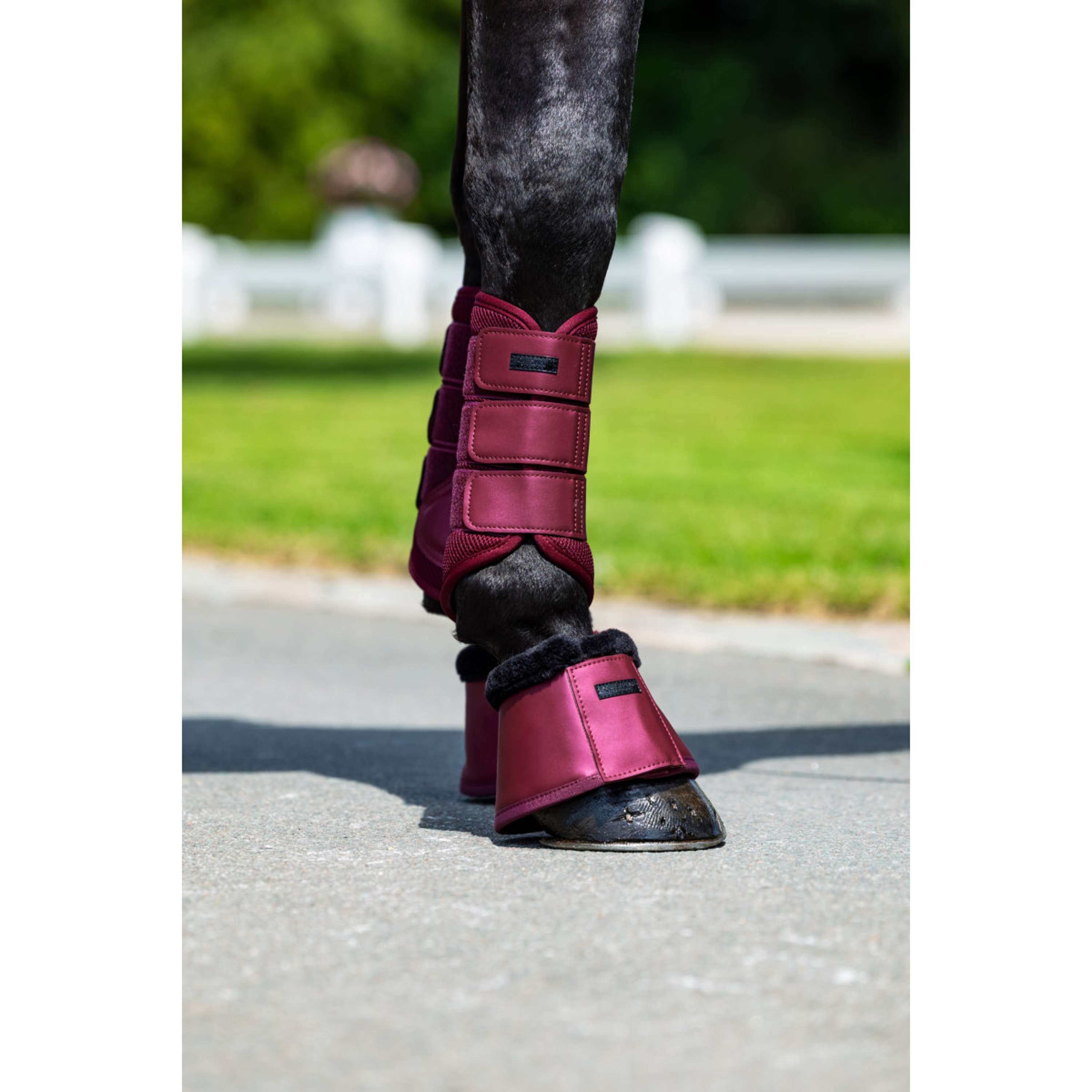 Equestrian Stockholm Bell Boots Merlot