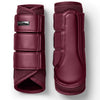 Equestrian Stockholm Leg Protectors Mesh Merlot