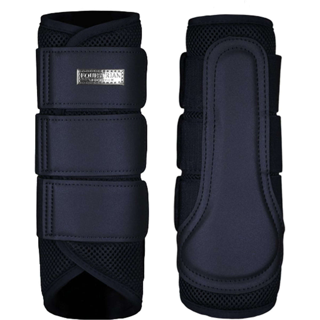 Equestrian Stockholm Leg Protectors Classic Mesh Midnight Blue